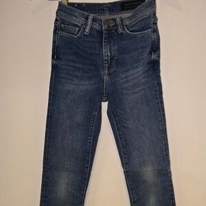 AllSaints Eve Ankle Jeans Size 25 (US Size 0) High Rise Skinny Stretch
